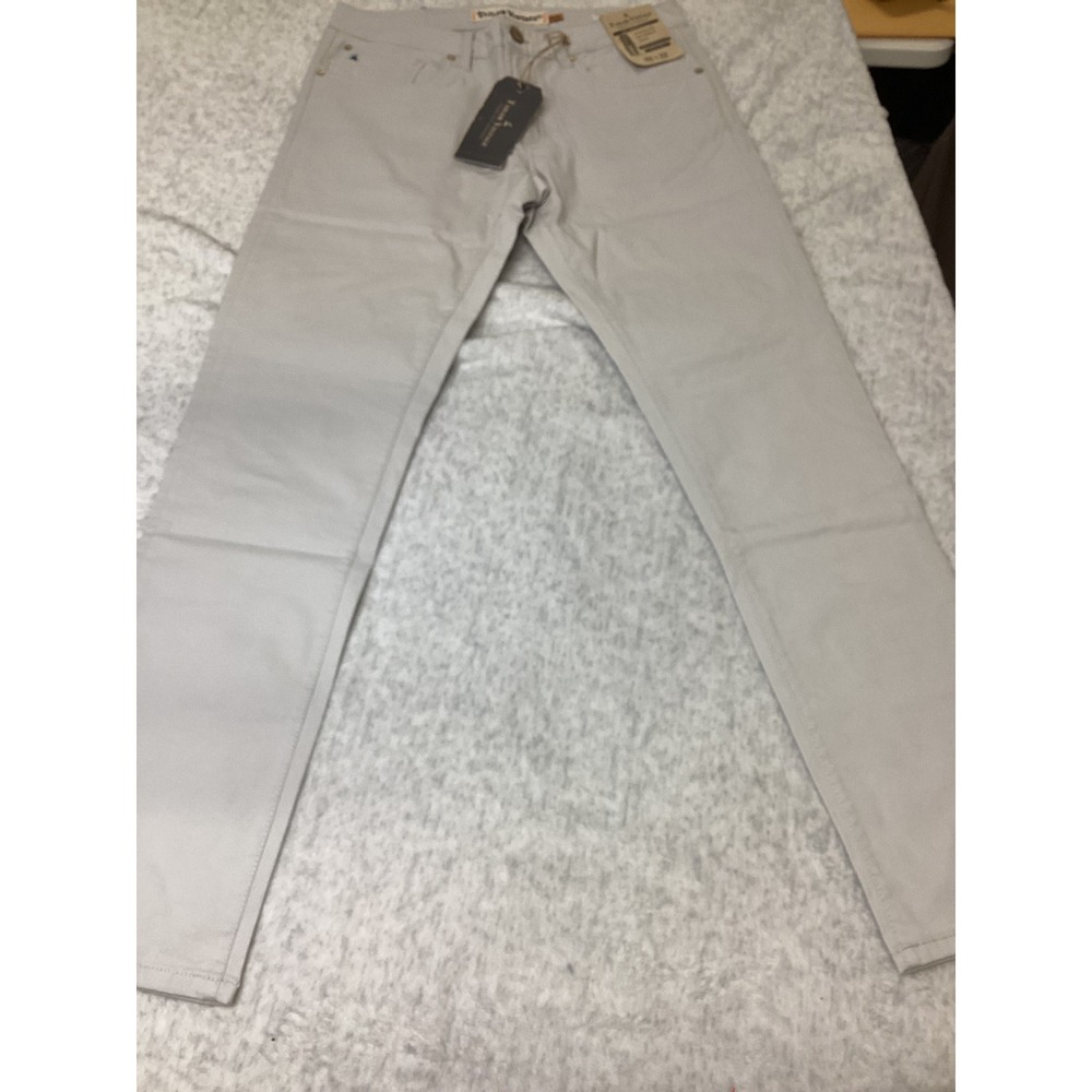 Tailor Vintage Mens New Canaan Slim Fit Pants Quiet Gray 30x32 NWT Stretch Chino